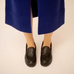 Mokasyny|Balagan Adam Półbuty, Czarny Rustykalny