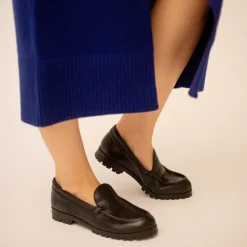 Mokasyny|Balagan Adam Półbuty, Czarny Rustykalny