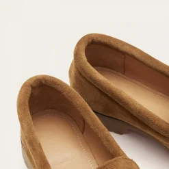 Mokasyny|Balagan Adam Półbuty, Karmelowy Welur