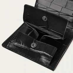 Portfele|Balagan Adon Portfel, Czarny Wzor Krokodyla