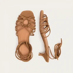 Sandaly|Balagan Amfi Kitten Sandaly, Karmelowy