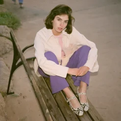 Czółenka|Balagan Dora Czółenka Na Niskim Obcasie, Zlamana Biel Wzor Pytona