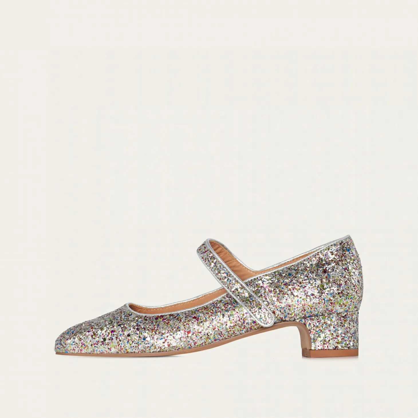 Czółenka|Balagan Dora Czółenka Na Niskim Obcasie, Confetti