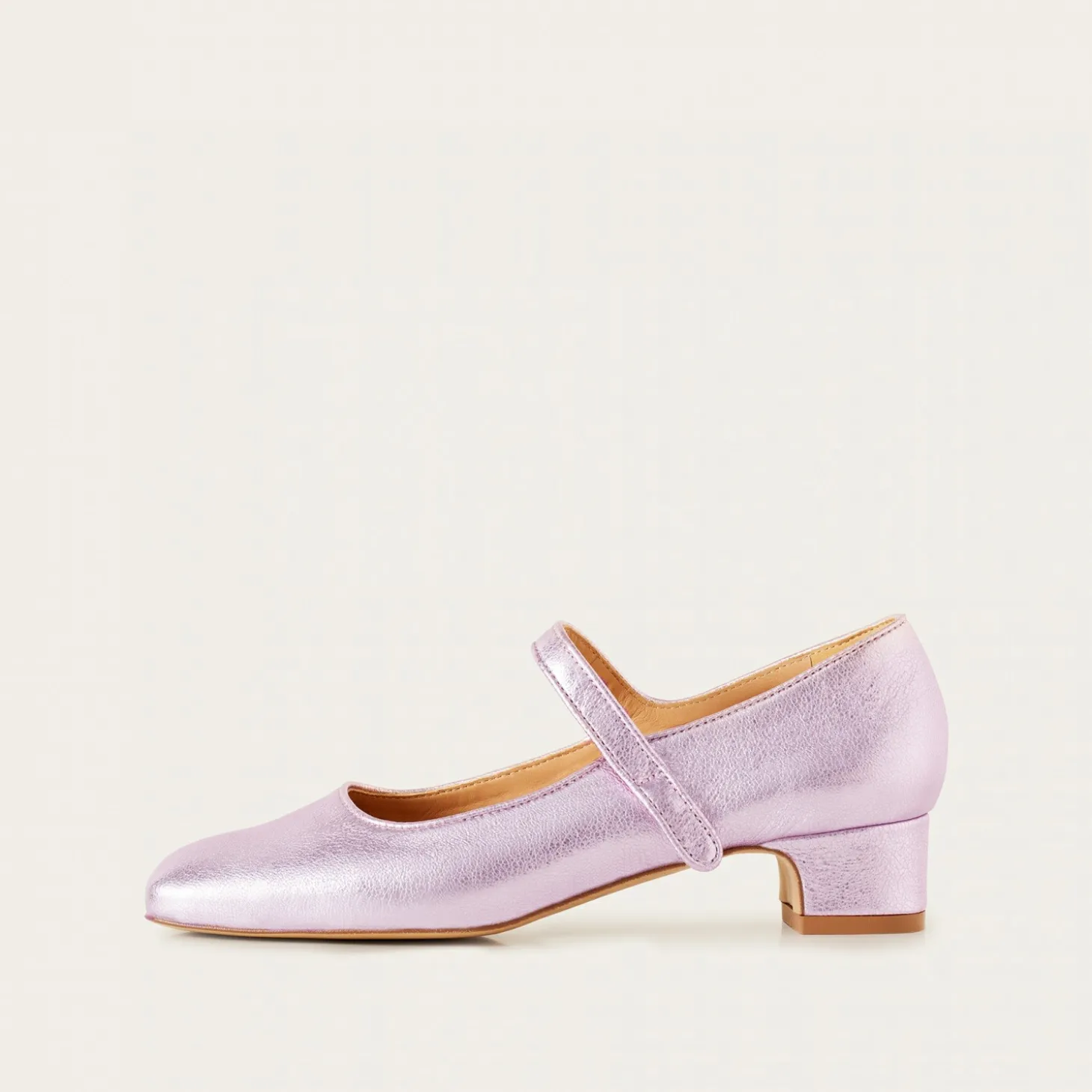 Czółenka|Balagan Dora Czółenka Na Niskim Obcasie, Metaliczny Rozowy