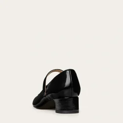 Czółenka|Balagan Dora Czółenka Na Niskim Obcasie, Czarny Polysk