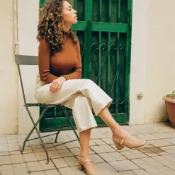 Czółenka|Balagan Dora Czółenka Na Wysokim Obcasie, Biszkoptowy