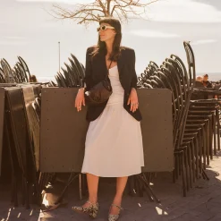 Czółenka|Balagan Dora Czółenka Na Wysokim Obcasie, Zlamana Biel Wzor Pytona