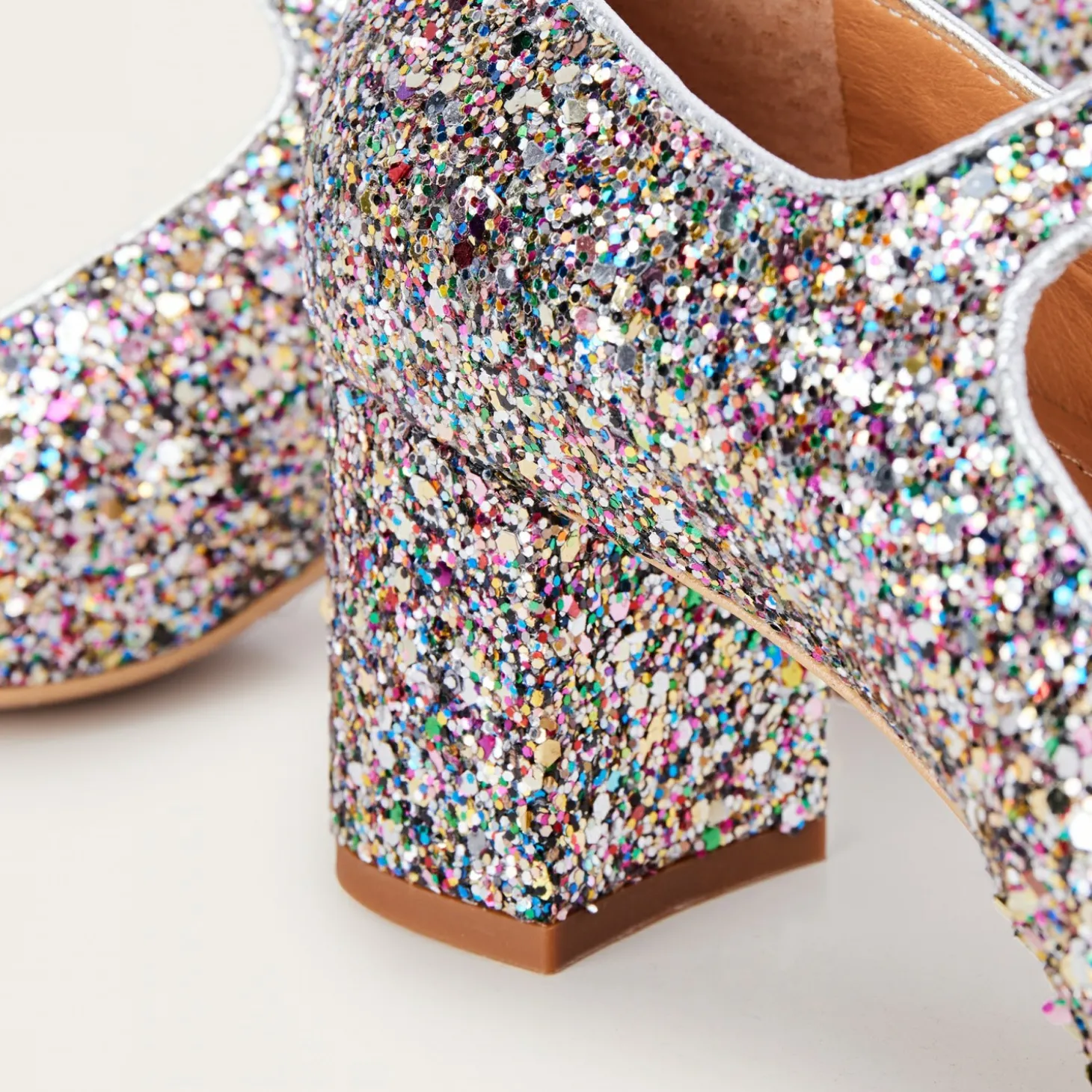 Czółenka|Balagan Dora Czółenka Na Wysokim Obcasie, Confetti