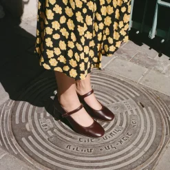 Czółenka|Balagan Dora Czółenka Na Wysokim Obcasie, Mahoniowy