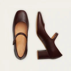 Czółenka|Balagan Dora Czółenka Na Wysokim Obcasie, Mahoniowy