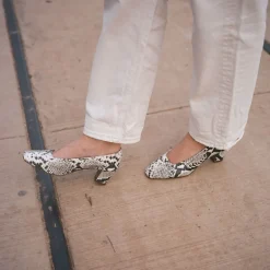 Czółenka|Balagan Dvora Czółenka, Zlamana Biel Wzor Pytona