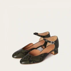 Czółenka|Balagan Forte Czółenka, Oliwkowy Wzor Pytona