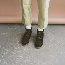 Botki|Balagan Geva Botki, Czekoladowy Braz Welur