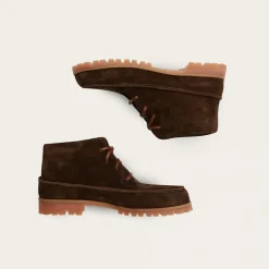 Botki|Balagan Geva Botki, Czekoladowy Braz Welur