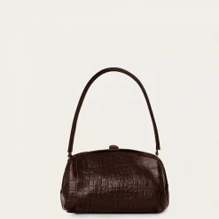 Minitorebki|Balagan Hug Bag Torebka L, Brazowy Wzor Krokodyla