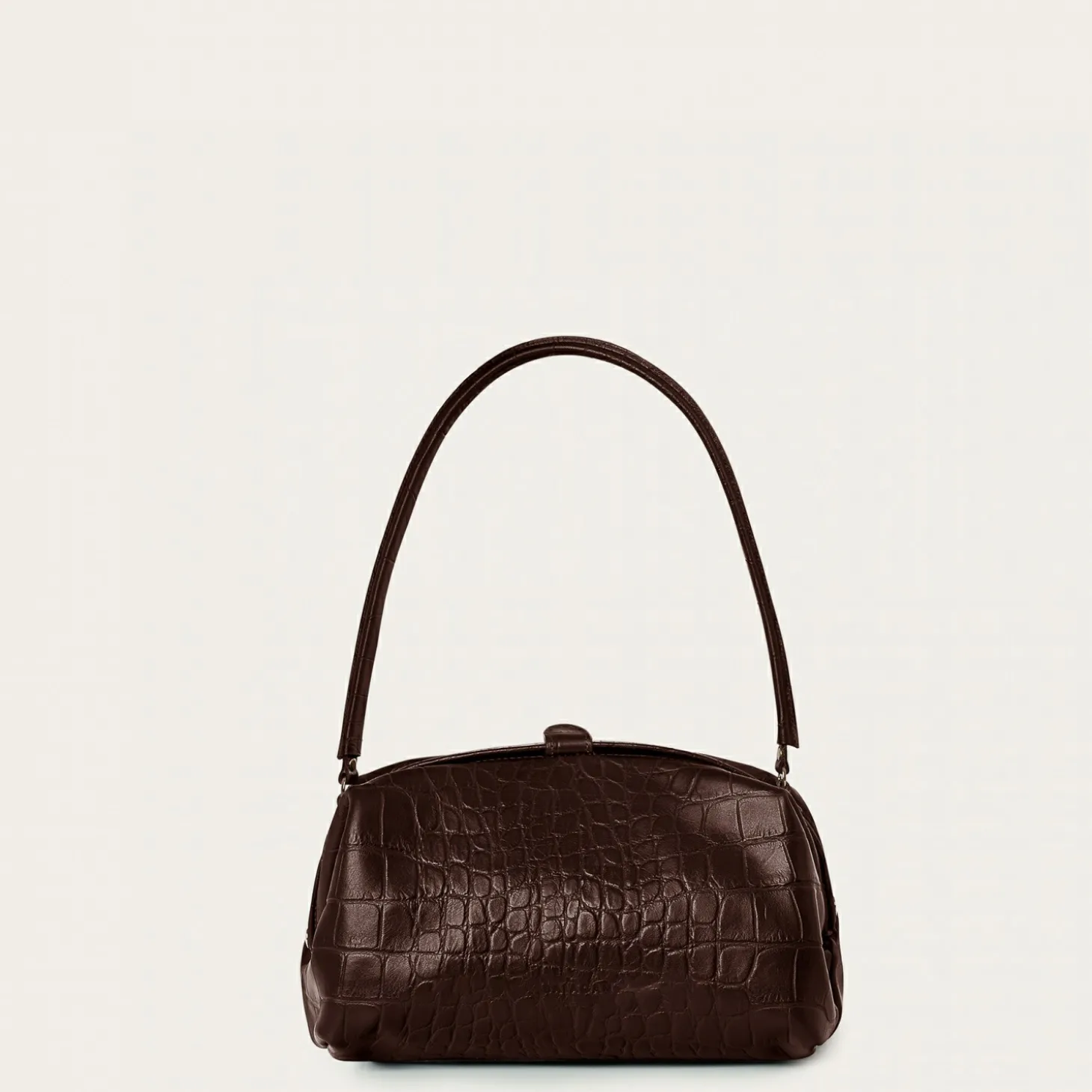 Minitorebki|Balagan Hug Bag Torebka L, Brazowy Wzor Krokodyla