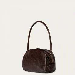 Minitorebki|Balagan Hug Bag Torebka L, Brazowy Wzor Krokodyla