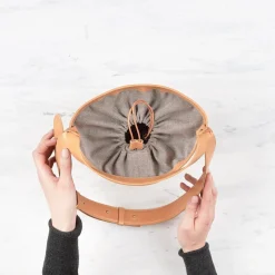 Listonoszki|Balagan Kubelek Champagne Torebka, Naturalny