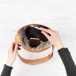 Listonoszki|Balagan Kubelek Champagne Torebka, Naturalny