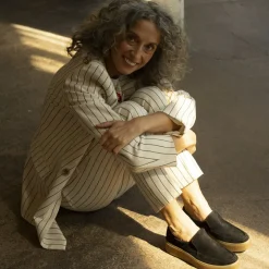 Mokasyny|Balagan Kulit Mokasyny, Czarny Welur