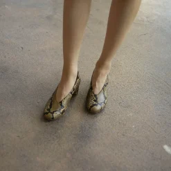 Czółenka|Balagan Leilot Czółenka, Brazowy Wzor Pytona