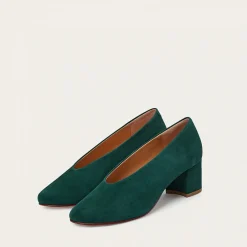 Czółenka|Balagan Leilot Czółenka, Zielony Zamsz