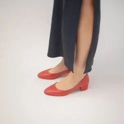 Czółenka|Balagan Migdal Czółenka Na Niskim Obcasie, Marsala