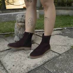 Botki|Balagan Naki Botki, Czekoladowy Braz Welur