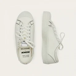 Sneakersy|Balagan Novesta Star Master Sneakersy Damskie Vegan, Perlowy Z Czarna Nicia