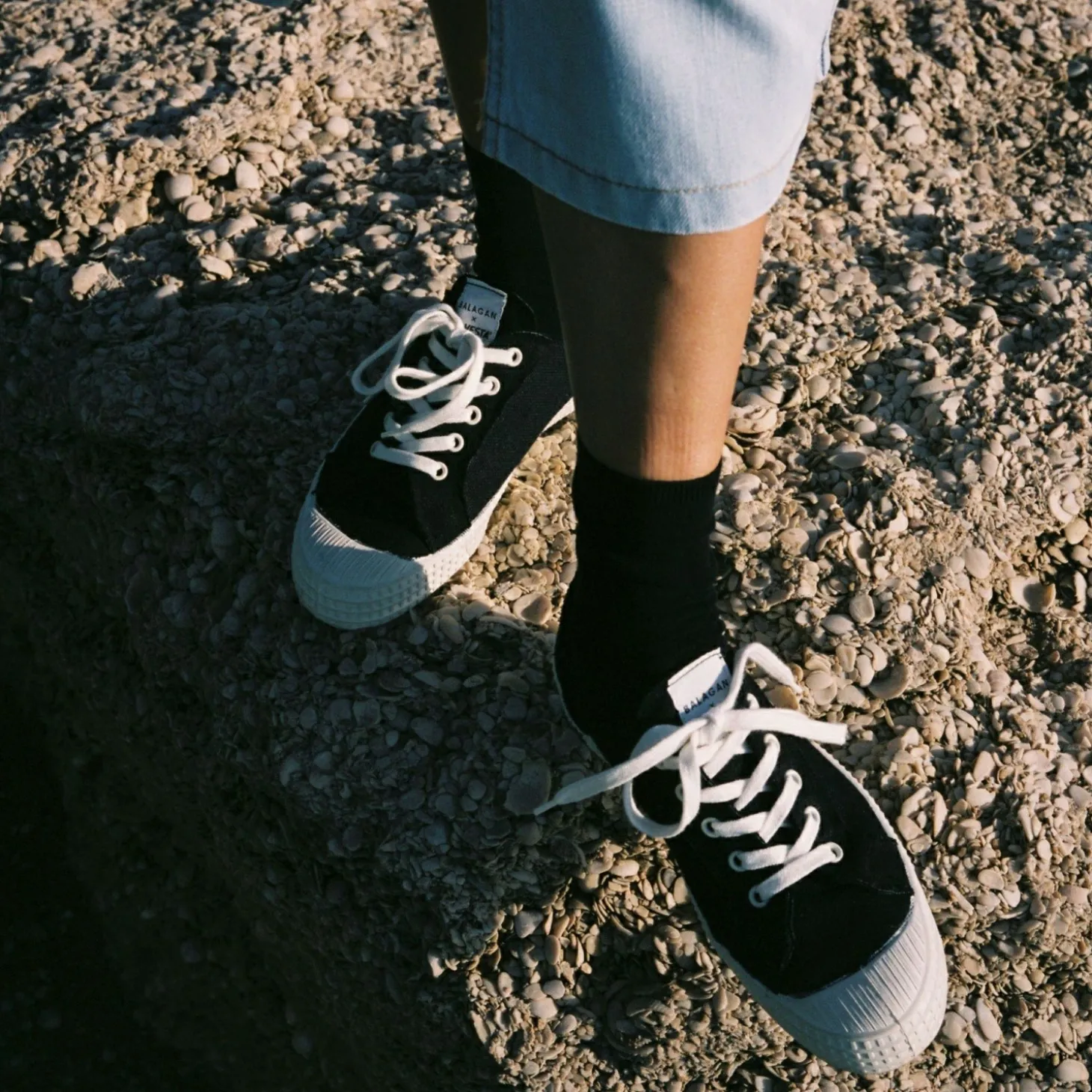 Sneakersy|Balagan Novesta Star Master Sneakersy Damskie Vegan, Czarne Na Bialym