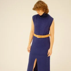 Paski|Balagan Pasek Szeroki Z Klamra, Piaskowy Welur