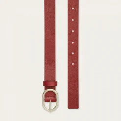 Paski|Balagan Pasek Z Owalna Klamra, Szminkowy