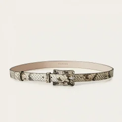 Paski|Balagan Pasek Z Powlekana Klamra, Zlamana Biel Wzor Weza