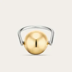 Biżuteria|Balagan Pierscionek Z Duza Kulka