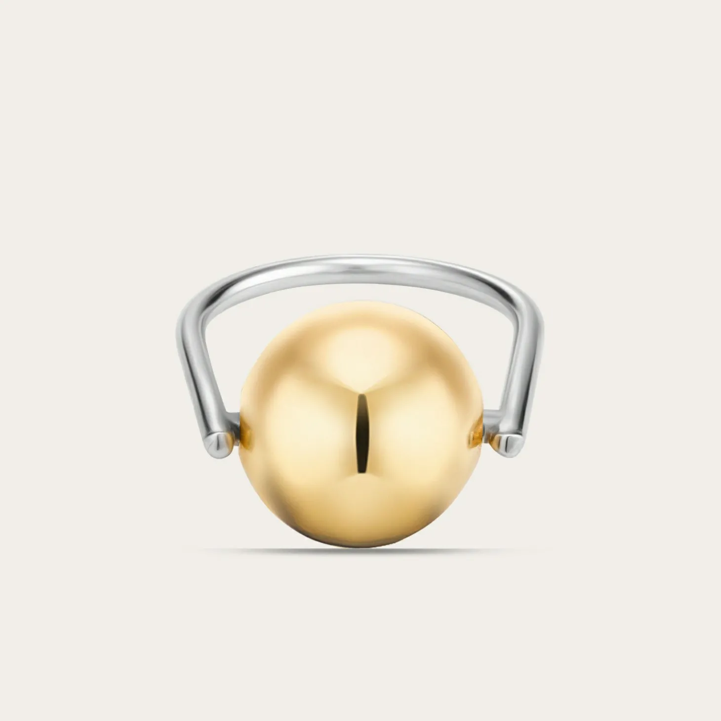 Biżuteria|Balagan Pierscionek Z Duza Kulka