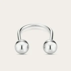 Biżuteria|Balagan Pierscionek Z Dwoma Kulkami