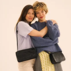 Listonoszki|Balagan Pitzi Torebka, Czarny Wzor Krokodyla