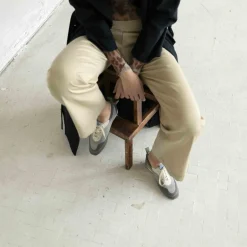 Sneakersy|Balagan Ritza Sneakersy, Szary Welur