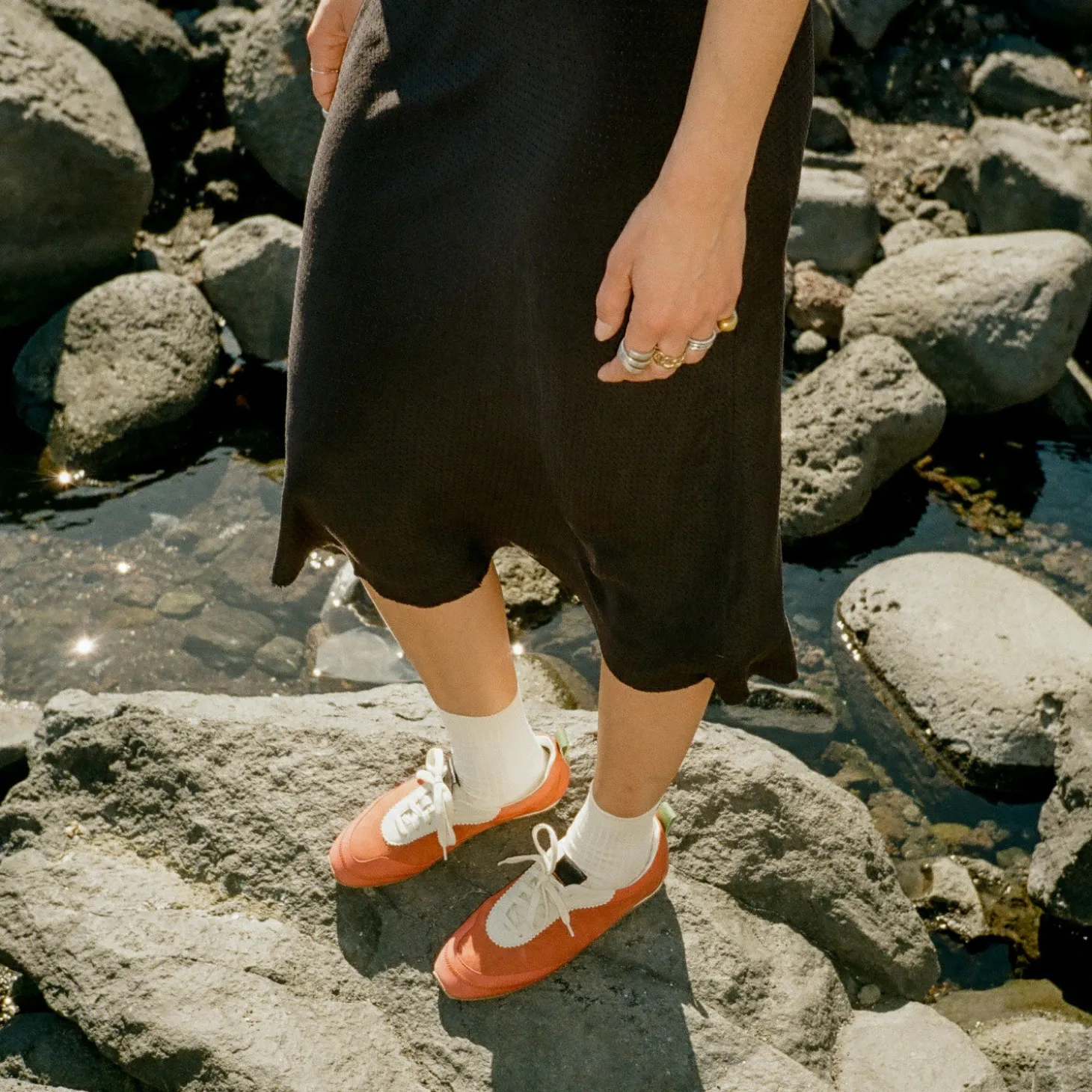 Sneakersy|Balagan Ritza Sneakersy, Vintage Czerwony Nubuk