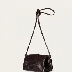 Listonoszki|Balagan Rofe Torebka M, Brazowy Wzor Krokodyla