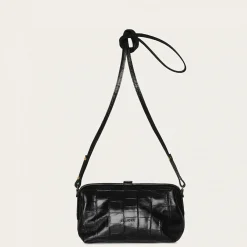 Listonoszki|Balagan Rofe Torebka M, Czarny Wzor Krokodyla