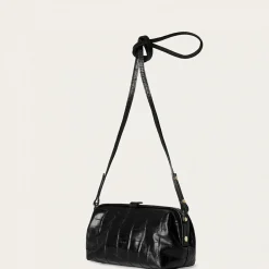 Listonoszki|Balagan Rofe Torebka M, Czarny Wzor Krokodyla