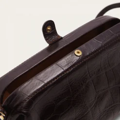 Listonoszki|Balagan Rofe Torebka S, Brazowy Wzor Krokodyla