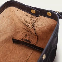 Listonoszki|Balagan Rofe Torebka S, Brazowy Wzor Krokodyla