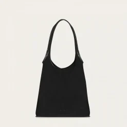 Shoppery|Balagan Sak Torebka L, Czarny Welur