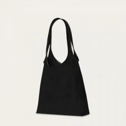 Shoppery|Balagan Sak Torebka L, Czarny Welur