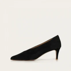 Szpilki|Balagan Schpitz Czółenka, Czarny Zamsz