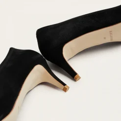 Szpilki|Balagan Sica Czółenka, Czarny Zamsz