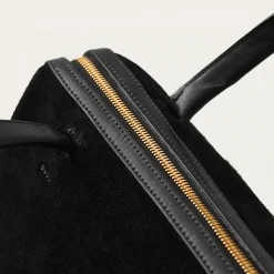 Torby Na Ramię|Balagan Sofia Torebka M, Czarny Welur