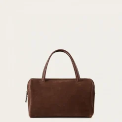 Torby Na Ramię|Balagan Sofia Torebka M, Czekoladowy Braz Welur